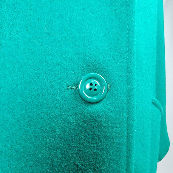 Vintage Tradition Green Wool Button Up Jacket Size 16 - Picture 3 of 11